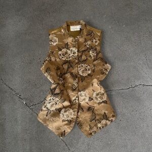 Vintage 90’s Brocade Vest